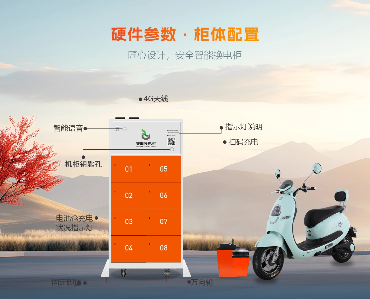 8仓换电柜